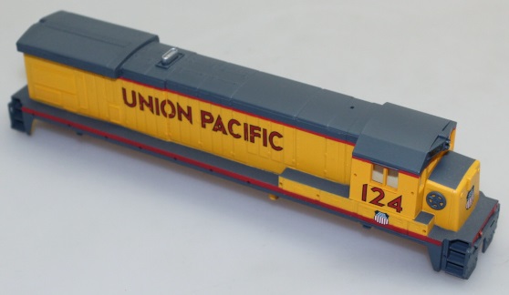 Shell w/o Rails-Union Pacific (HO B23-7)